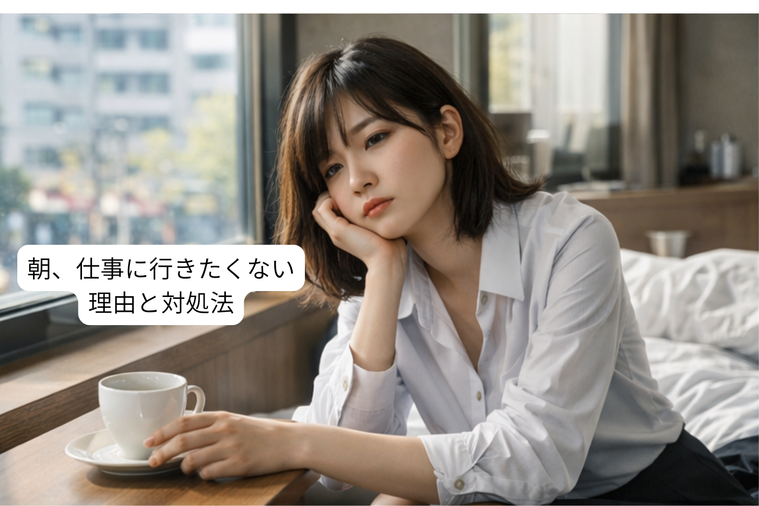 朝、仕事に行きたくない その気持ちが楽になる考え方と対処法を臨床心理士が解説