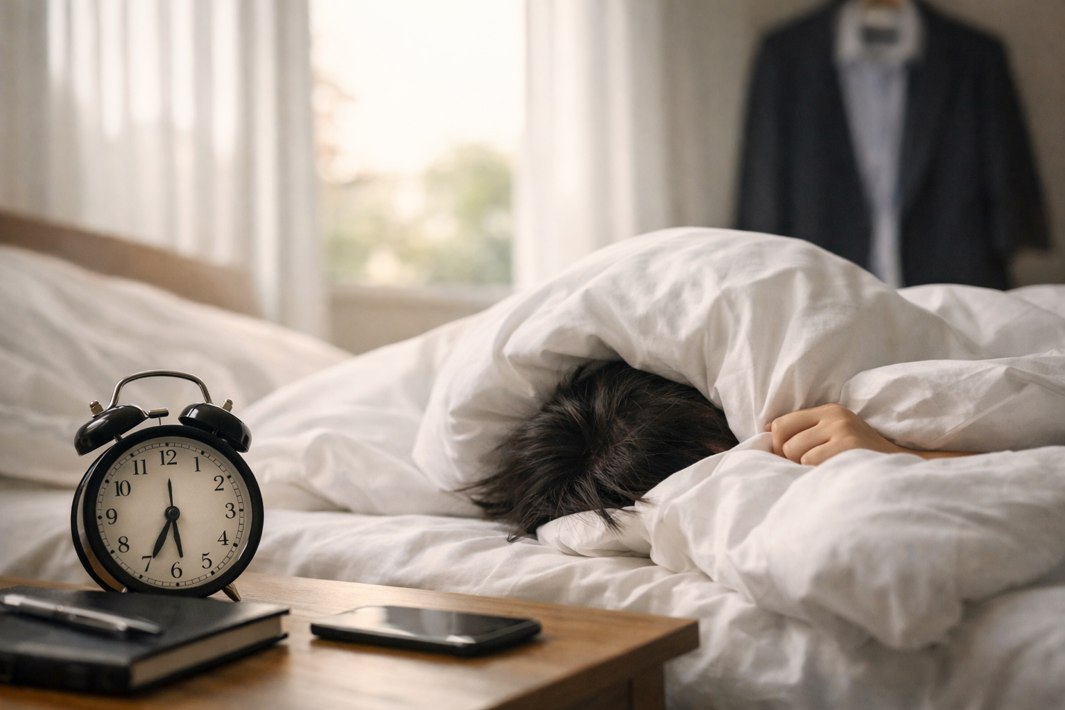 仕事に行きたくない朝の対処法!心が疲れたときのサインと休む基準