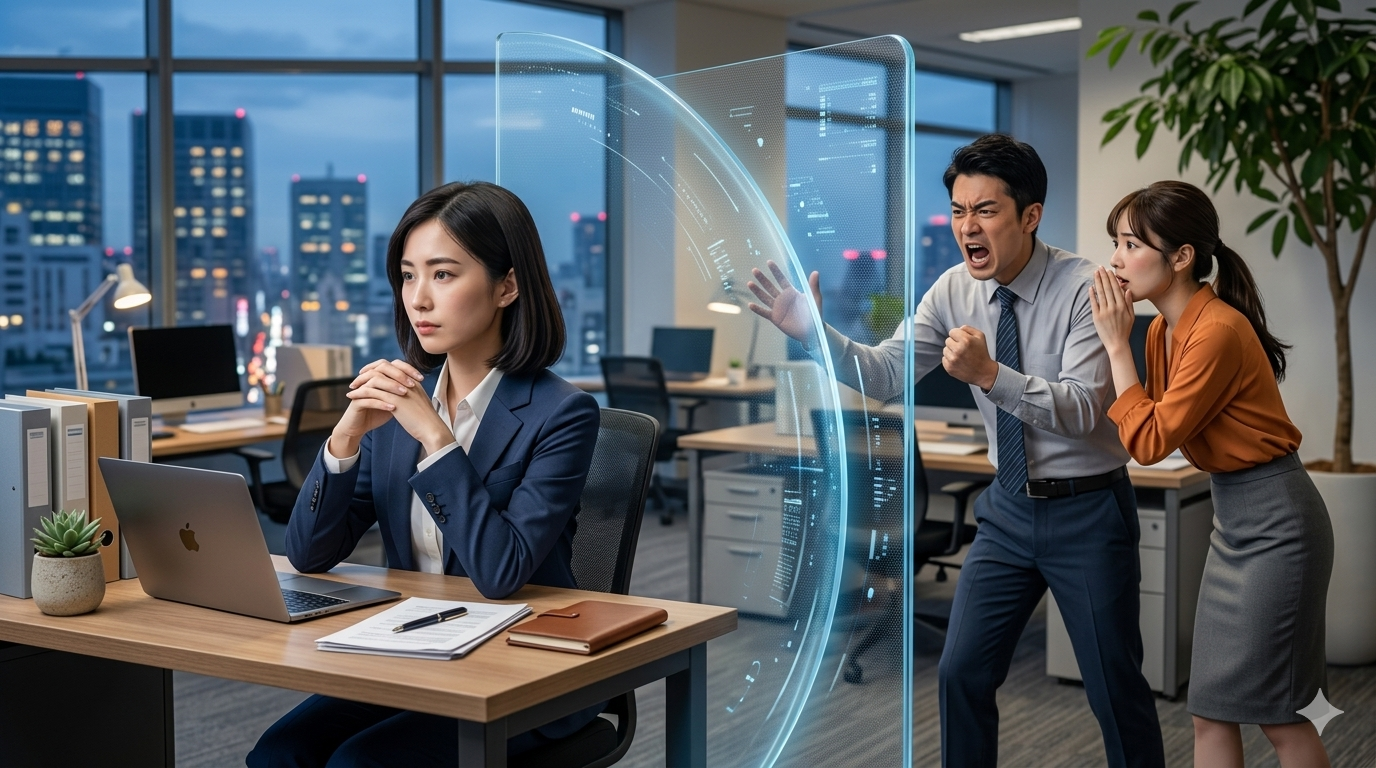 職場の人間関係がしんどいあなたへ|タイプ別「角を立てない距離の取り方」