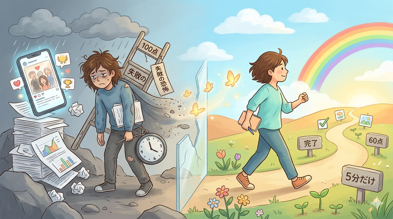 「完璧主義に疲れた」から抜け出す!心を軽くする思考法と行動パターン