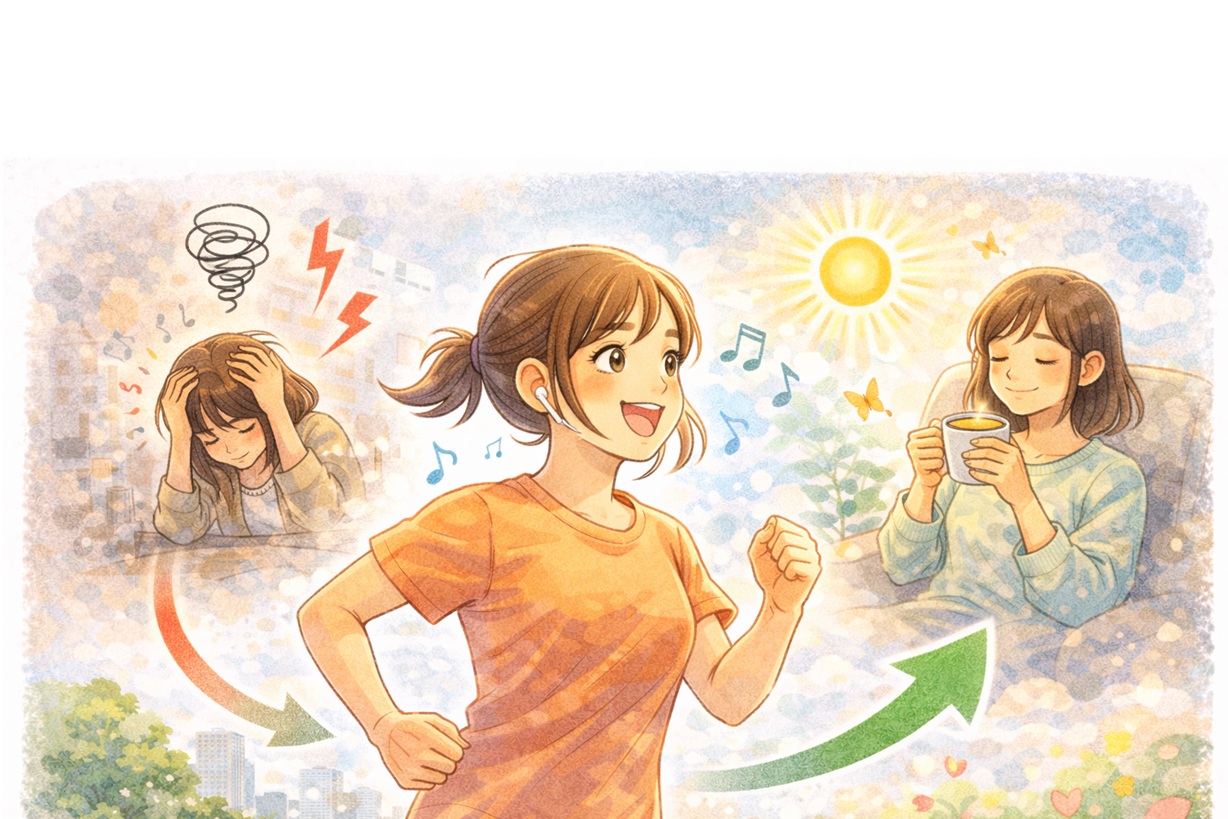 なぜ運動すると気分が良くなるのか⁉脳とメンタルの意外な関係