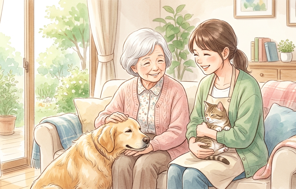 人はなぜペットを飼うのか?癒しとアニマルセラピーの力