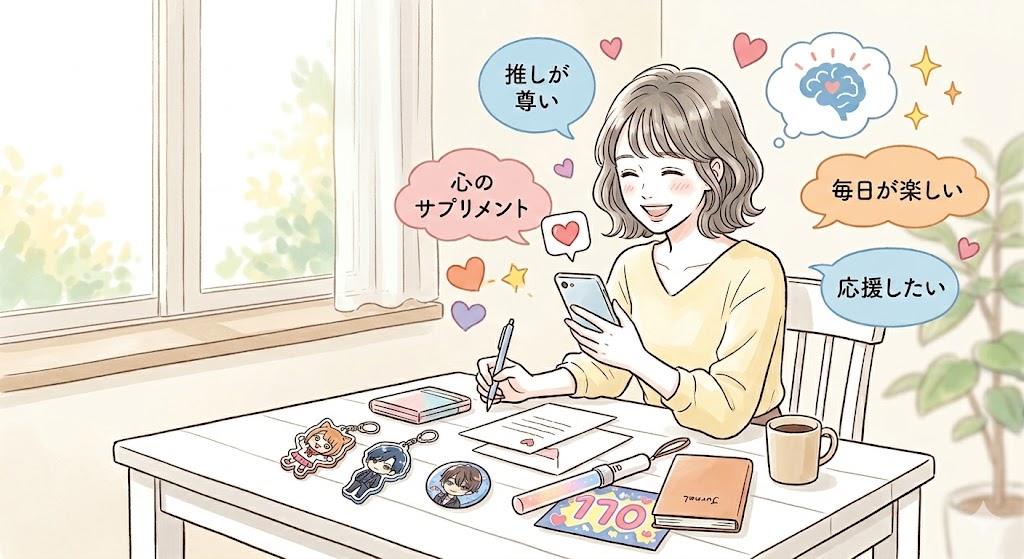 推し活の深層心理学:なぜ「推すこと」は人生を豊かにするのか