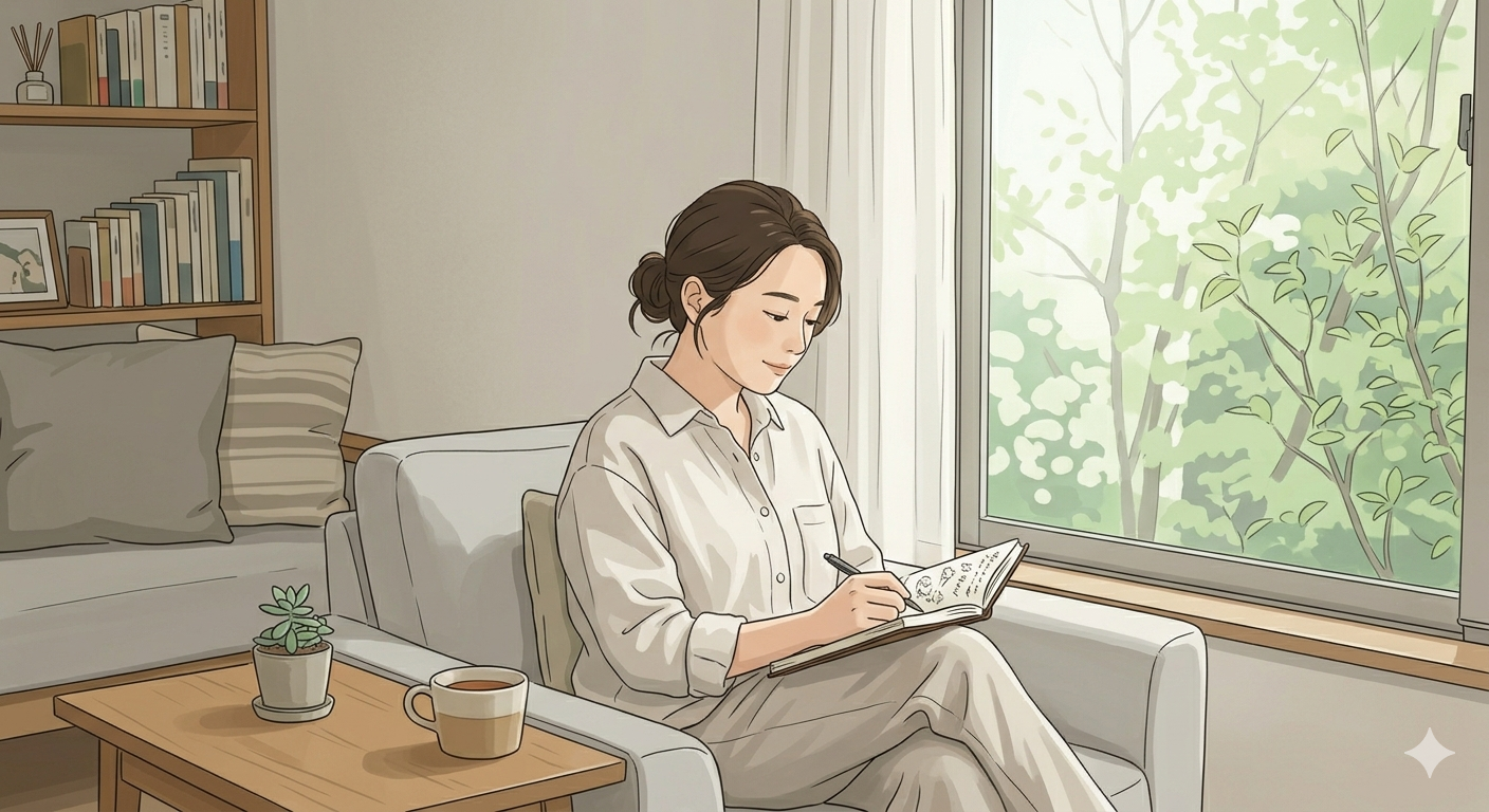 なんとなく不調を言葉に変える感情ラベリング
